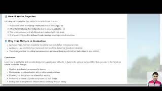 33  Kubernetes Deployment Update & Rollback Real World DevOps Scenario
