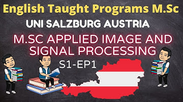 University of Salzburg M.Sc APPLIED IMAGE AND SIGNAL PROCESSING