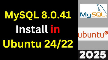 Install MySQL 8.0.41 on Ubuntu 24.04/22.04 in 10 Minutes! (Step-by-Step Guide) | 2025