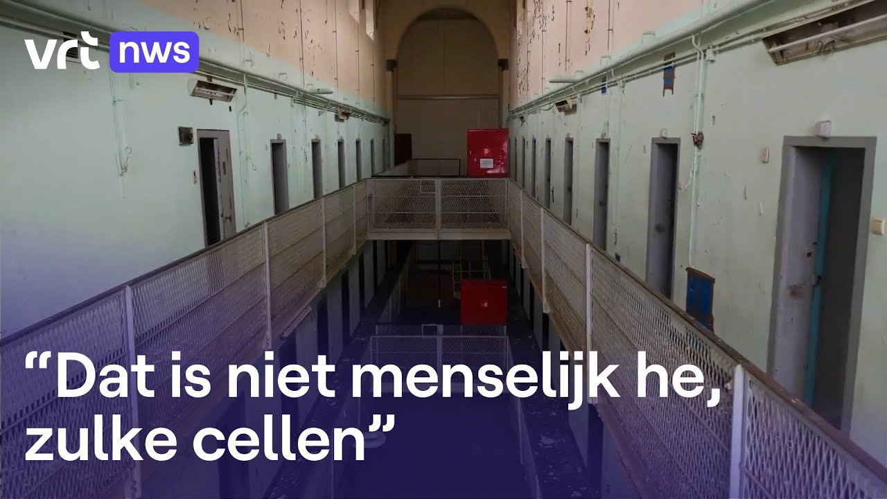 Rondleiding in oude, verloederde gevangenis van Vorst