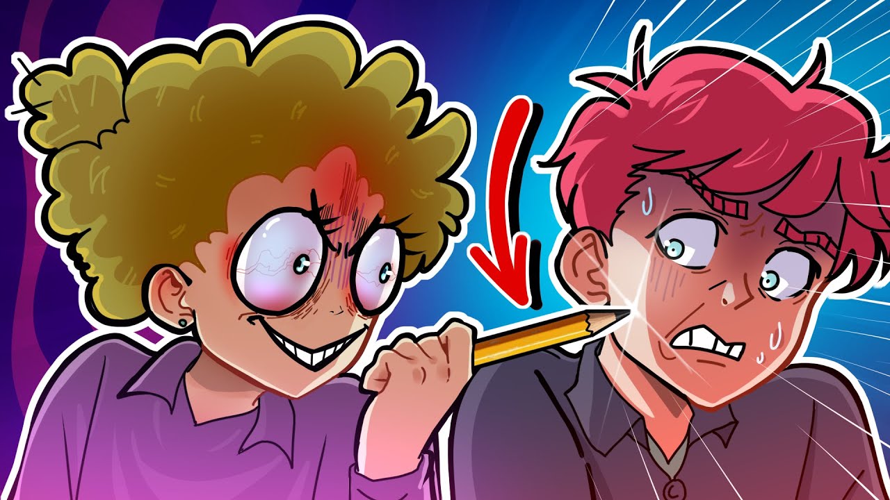 أغرب طالبة جلست جمبي بالمدرسة !😡