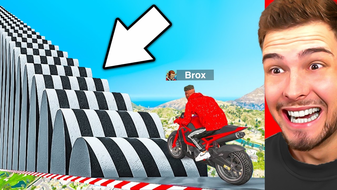 MOTORRAD vs. SPEEDBUMP RAMPE! (GTA 5)