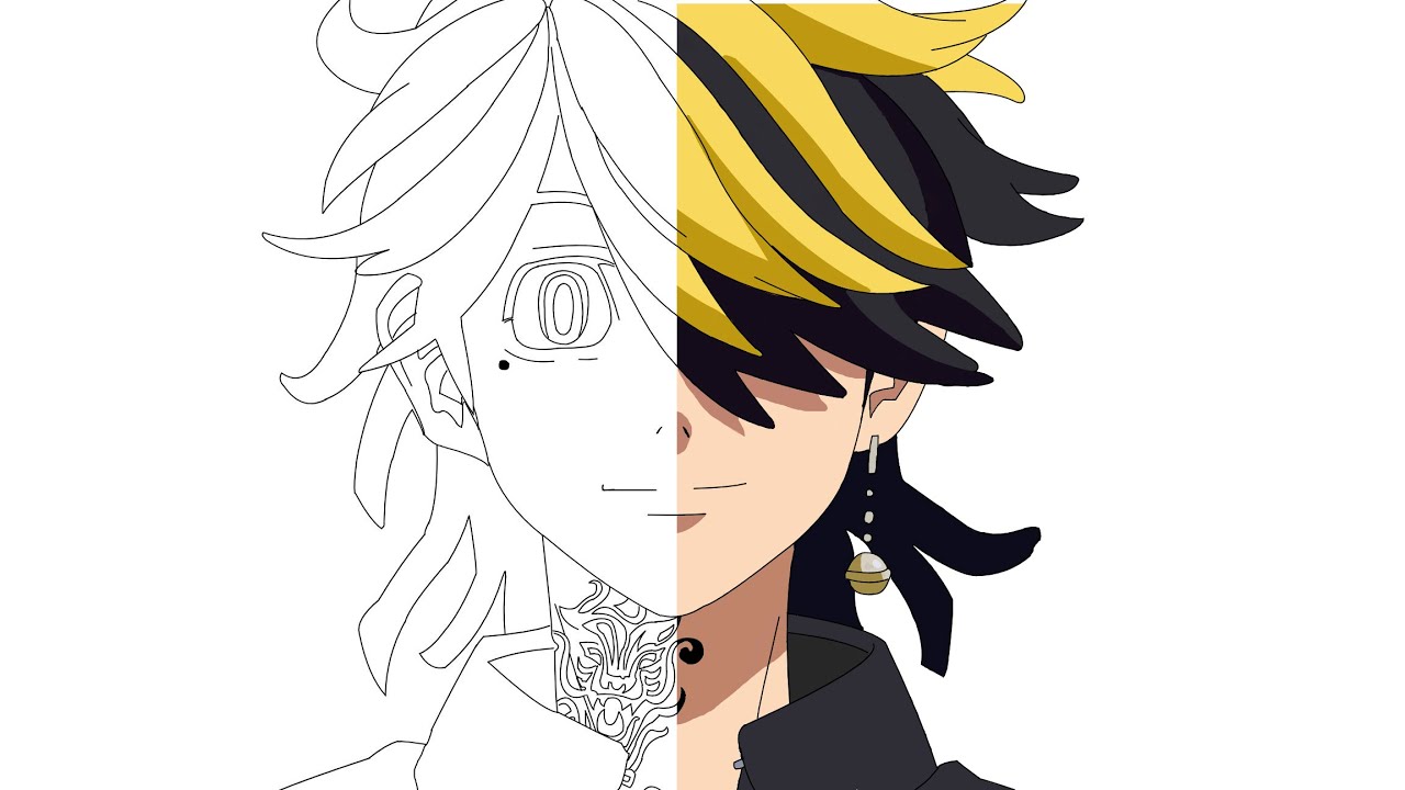 Кадзутора токийские мстители рисунок