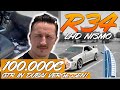 Verwahrlosten LHD Nismo Nissan R34 GTR in Dubai gekauft!