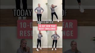 Day 9 New Year Reset 10-Day Workout Challenge Full Body Toning Workout Legscorearms At Home
