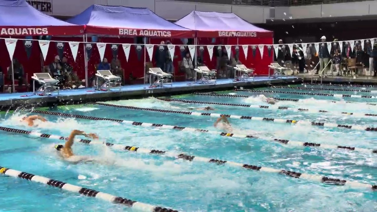 2025 CA/NV Sectionals - 500 Free A Final (Luka Mijatovic 