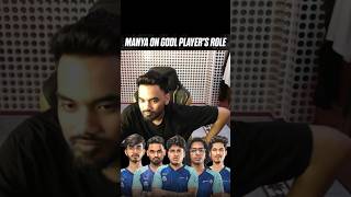 Manya Reply GodL Players Role #godlike #godlmanya #manyagaming #spower #admino #jonathan #bmic