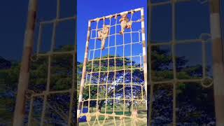 Famous 🔥💯🥷Commando Net climbing🥷💯🔥 #viral #crpf #police #army #fighter #viralreels #post #armystrong #bsf Wealth