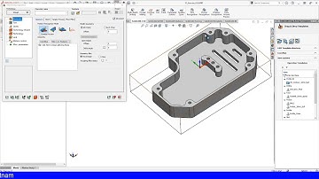 No 58: Hướng dẫn  Cài đặt thông số máy, vật liệu gia công, dao cụ trong gia công 2D iMachining