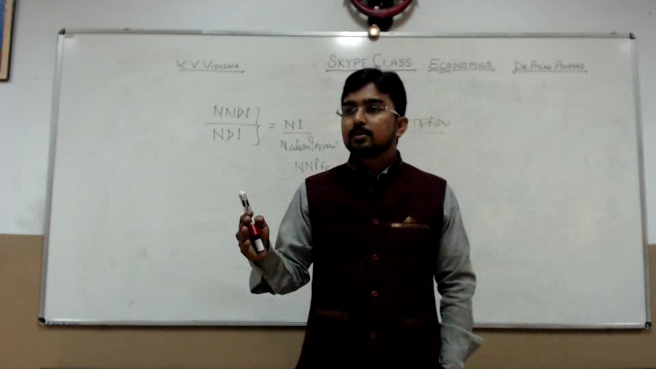 NNDI and GNDI -Class 12 - Economics - Dr. Asad Ahmad - Macro Economics