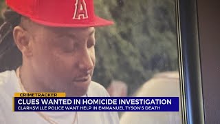 Clarksville PD asking for help in solving August 2021 homicide, believe more people are involved