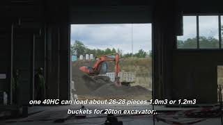 CNS 360 Degree Rotating Hydraulic Building Demolition Sorting Excavator Grapple | Steel Grab Bucket