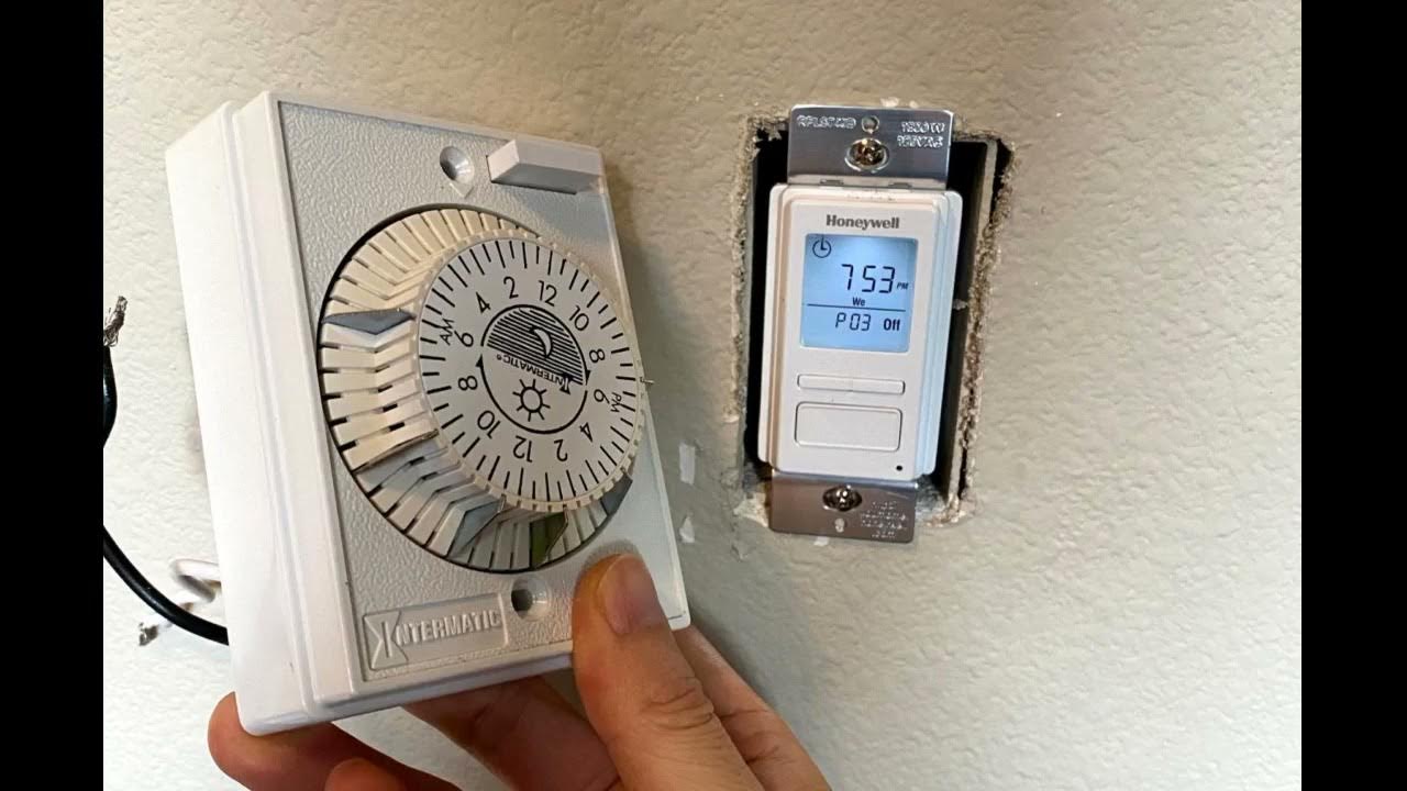 Honeywell Home RPLS740B1008 Econoswitch 7 Day Programmable Light Switch Timer, White Videos