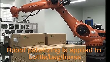 robot arm palletizing