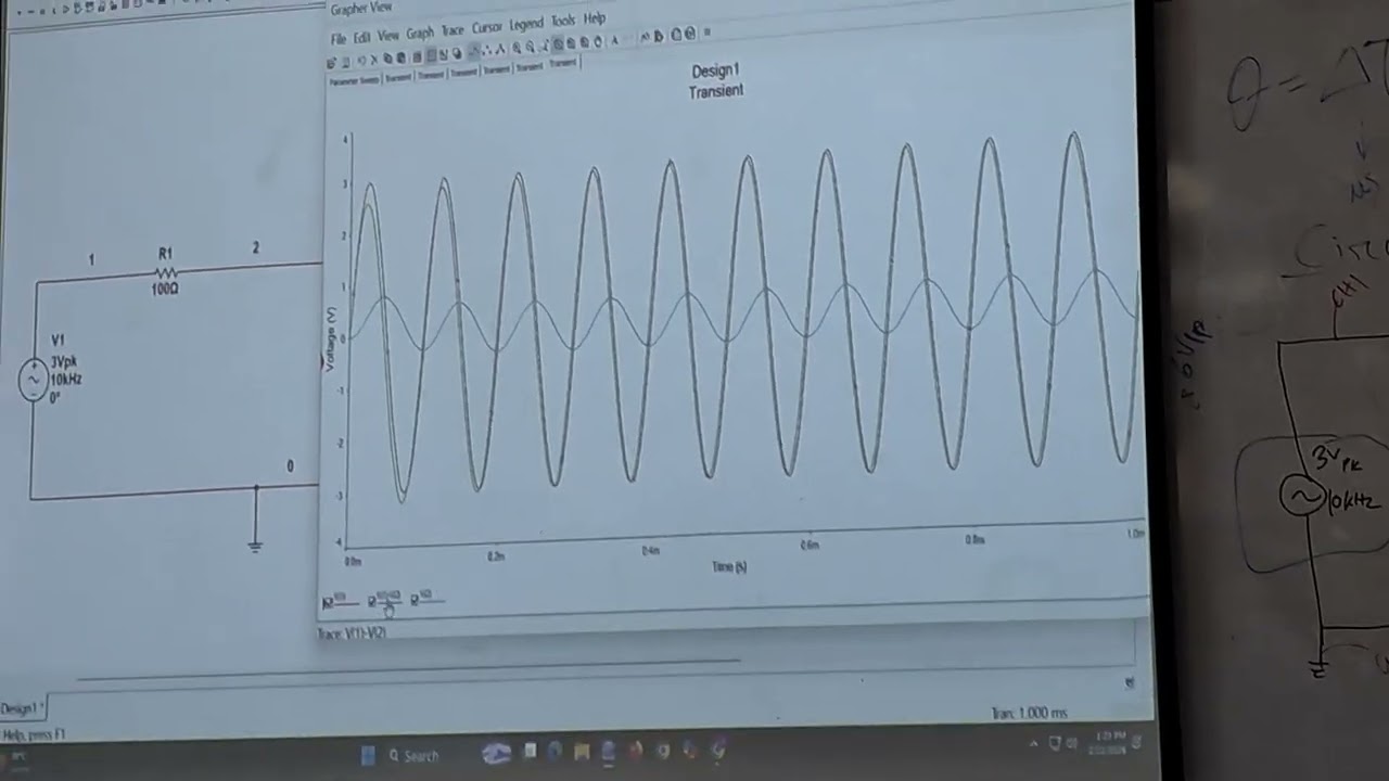 EEE241L.4 Lab 3 Simulations (Partial) | Series RLC circuits | 22 February, 2026 | MFY | NSU | ...