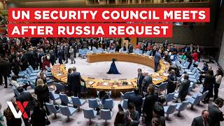 LIVE | Russia Holds UN Security Council Stakeout And Briefing | VERTEX
