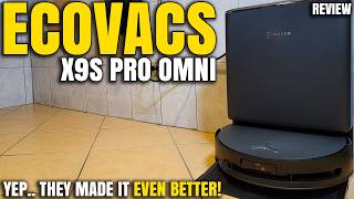 Yep.. They Made Their Robot Even Better! | Ecovacs X9S Pro Omni Robot Vacuum Review