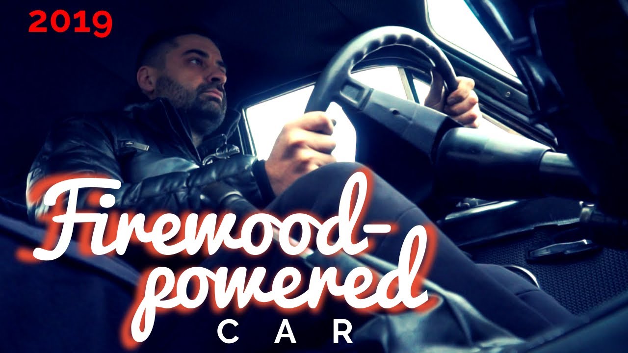 Firewood-powered “Volga” (a firewood car) / 2019