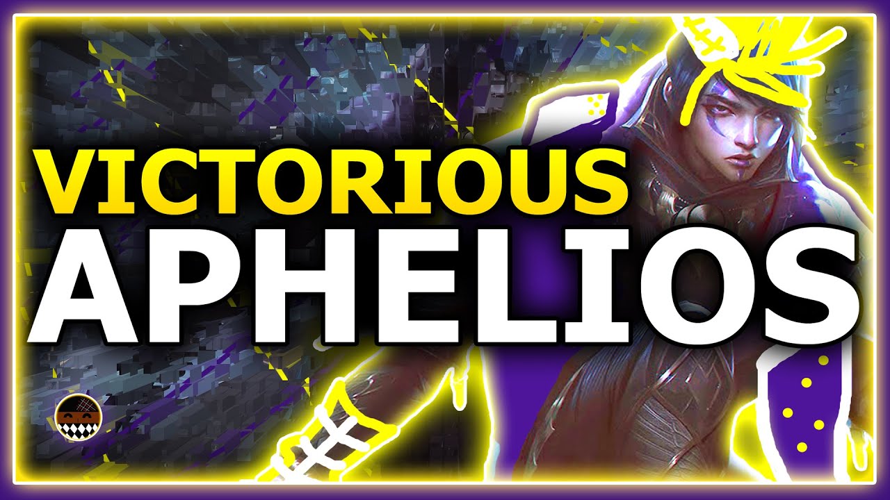 VICTORIOUS APHELIOS Skin Season 10 League Of Legends! DARK TRUTH