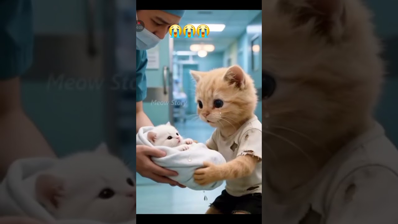 The sad story of a vulnerable cat family who struggles to eat daily