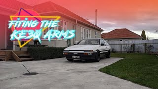 DIY 15mm+ Lower Control Arms for the AE86 | Pt:2 | Shed_Life