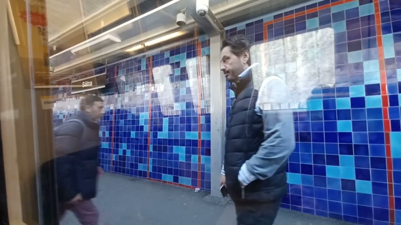 Tunnelbanan Från Fittja Till T-Centralen