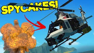 Spycakes & I Destroyed Ships in the NEW Weapons DLC Update in Stormworks Multiplayer!