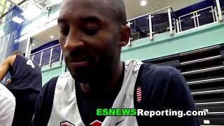 Kobe Bryant Interview In London 2012 Olympics Where He Won Gold EsNews Boxing
