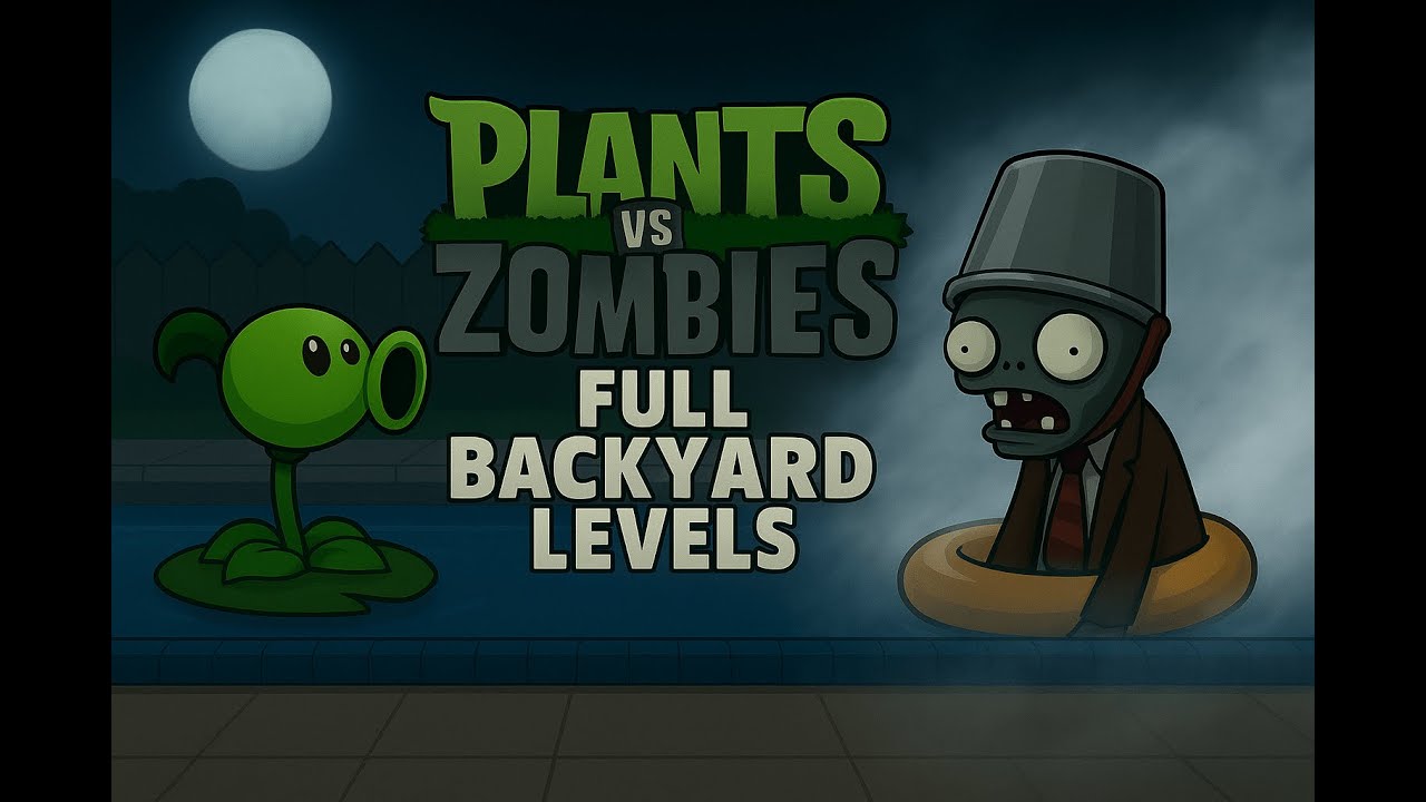 Let's play Plants vs Zombie Back yard Day Part 4 | PC PVZ - YouTube
