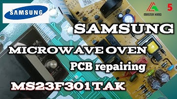 Microwave PCB Repair | AC power ok but dead |