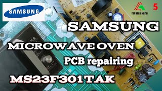 Microwave PCB Repair | AC power ok but dead |
