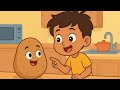 Potato Little Cutie Song | Preschool learning | Kids Cartoon Rhyme | AJILU TV