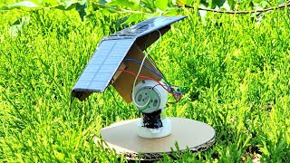 How to make a Super simple Dual Axis Solar Tracker without Any Chip DIY (4K)