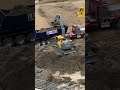 R/C 1/16 Volvo Excavator in action