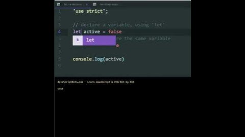 ES6 the let keyword protects against redeclaring variables