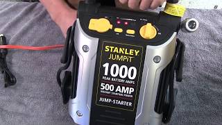 Stanley 1000A   500A Continuoes Jump Starter