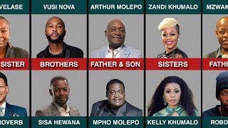 SOUTH AFRICAN CELEBRITIES YOU DIDN'T KNOW ARE RELATED!