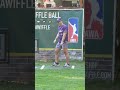 Is This a Legal Hit?😭 #dingersornothing #wiffleball #baseball #shorts