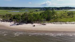 2025 Pine Island Beach Renourishment Project - Before and After