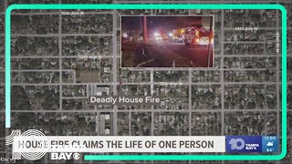 1 person found dead in St. Pete house fire, officials say