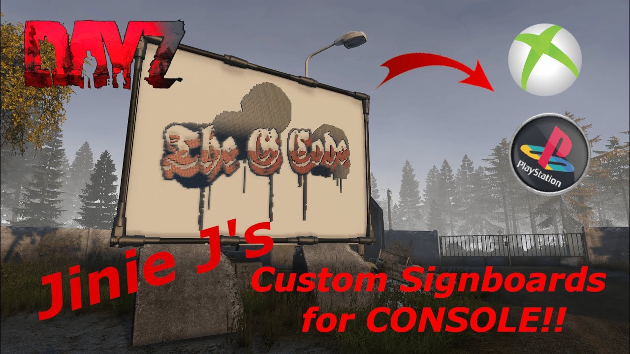 Custom Signs for CONSOLE!