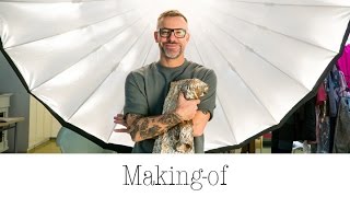 Making-of mit Star-Stylist & Autor MADS RØNNBORG zum TOPP-Buch "100 x Outfit of the Day"
