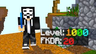 Cheating 1000⭐ VS Vape V4 (Hypixel Bedwars)