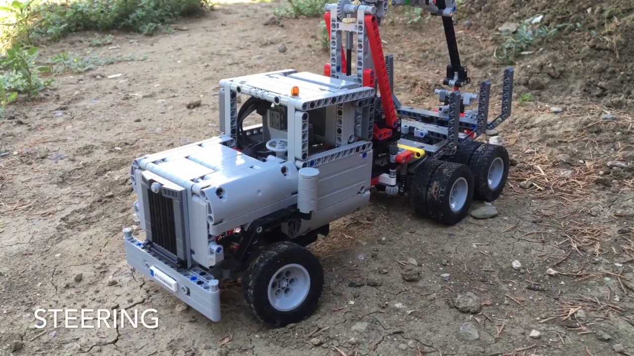 Lego Technic 6x6 Logging Truck