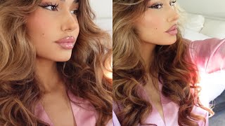 VS inspired makeup