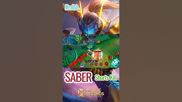 Short Kills!! Killing Machine Saber Insane One Shot Damage Build!! - Build Top 1 Global Saber ~ MLBB