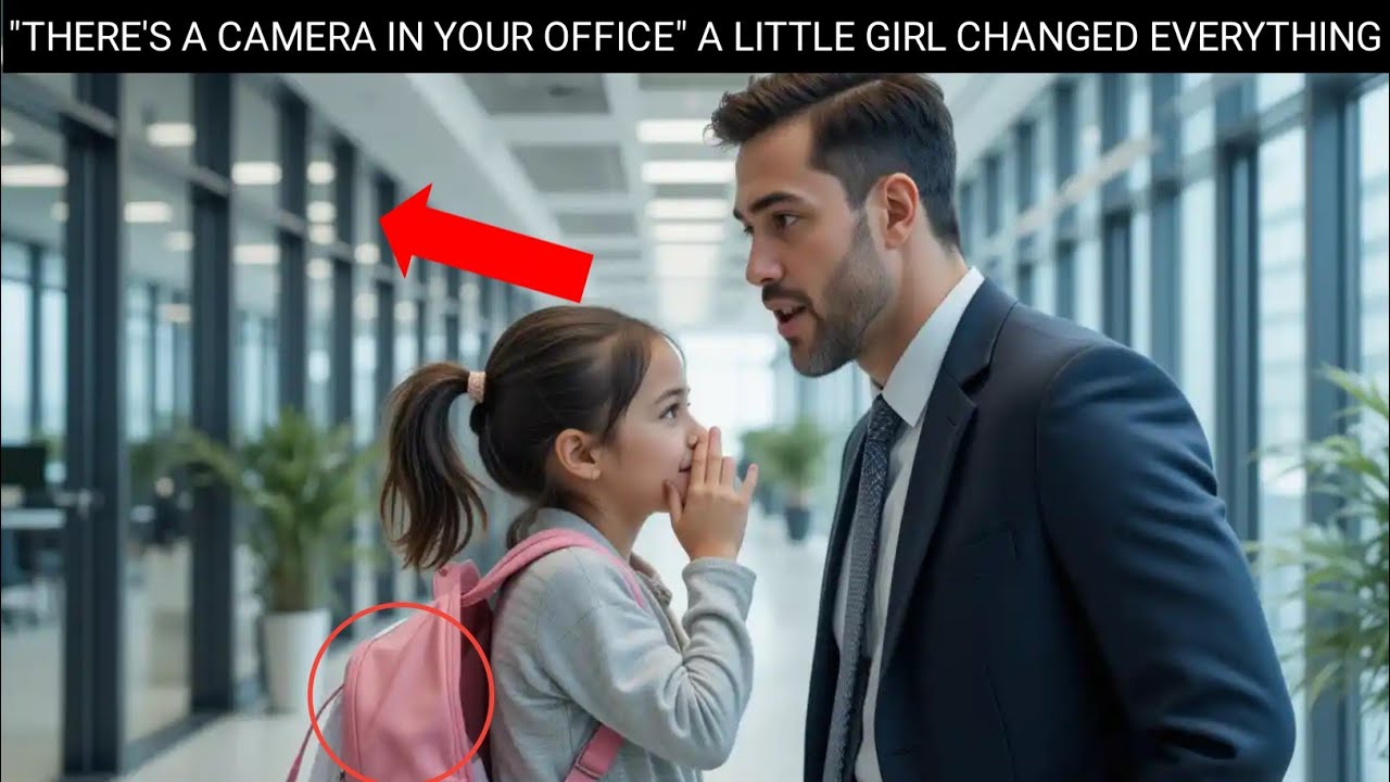 There's a camera in your office," whispered the little girl. The next day, he fired everyone