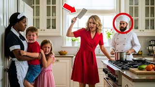 The Billionaire Disguised Himself as a Cook — Until the Maid Saved His Kids from His Fiancée