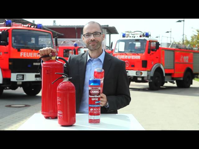 ABUS Feuerlöschsprays - hochwirksame Schaumlöschmittel 