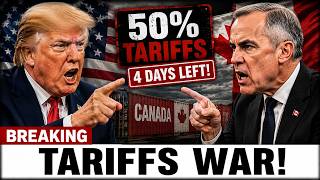 Trump's 4-Day Tariff Countdown BACKFIRES — Canada Exposes the Retaliation Trap News